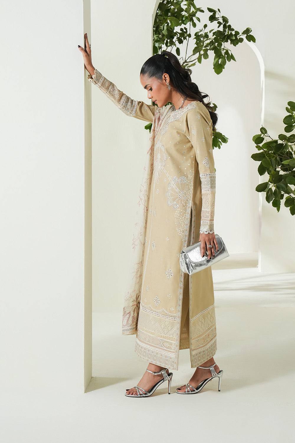 Maryum N Maria | Soiree Lawn | Summer Sand by Maria Faisal - Registered Vendor of : Maryam N Maria - type : Ladies Clothes - 100% original wedding dresses