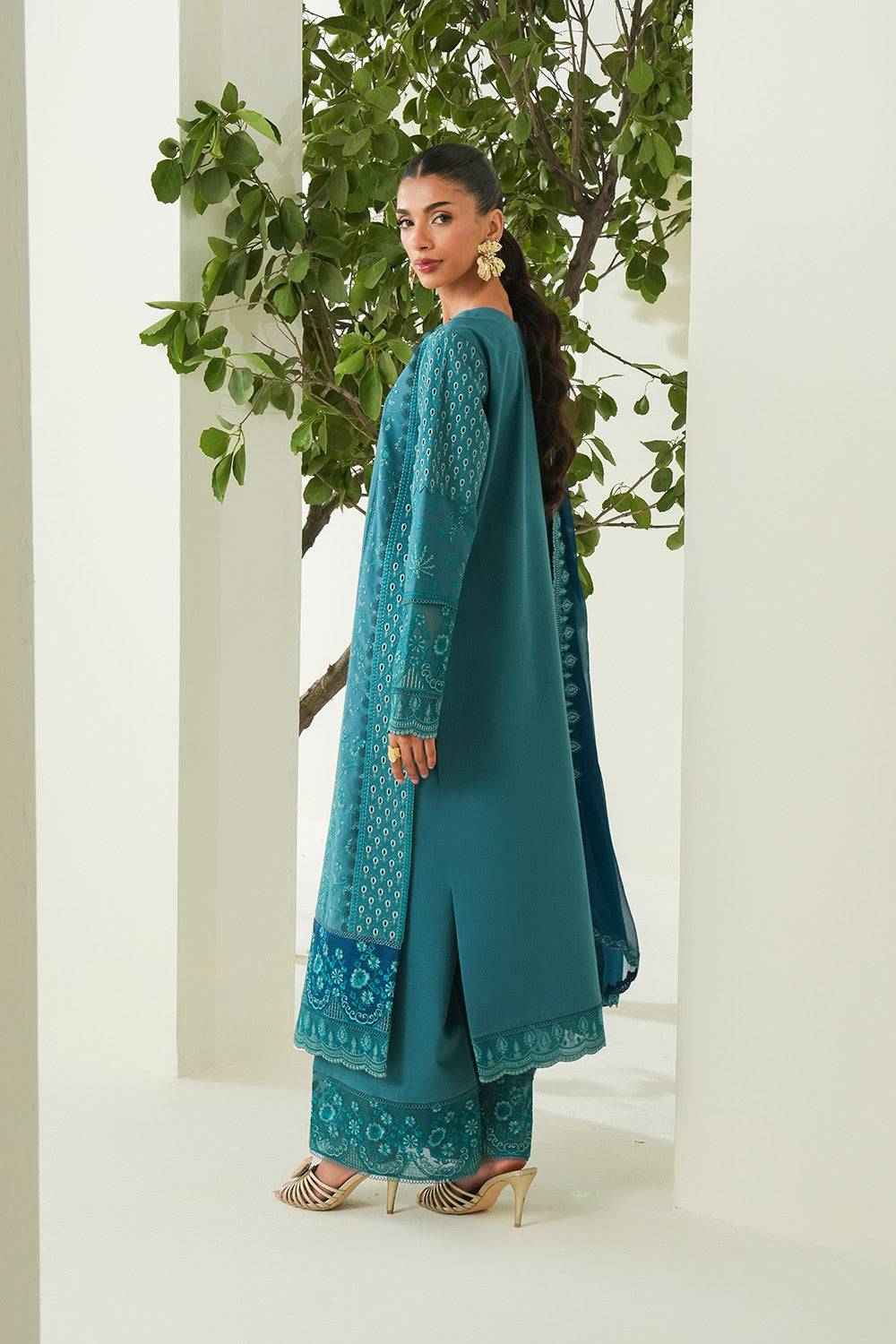Maryum N Maria | Soiree Lawn | Freesia by Maria Faisal - Registered Vendor of : Maryam N Maria - type : Ladies Clothes - 100% original wedding dresses