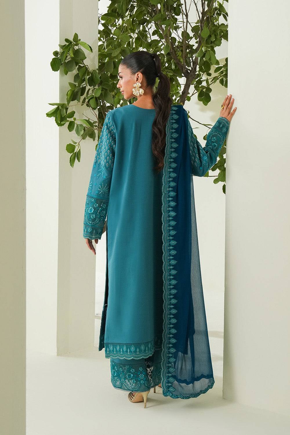 Maryum N Maria | Soiree Lawn | Freesia by Maria Faisal - Registered Vendor of : Maryam N Maria - type : Ladies Clothes - 100% original wedding dresses