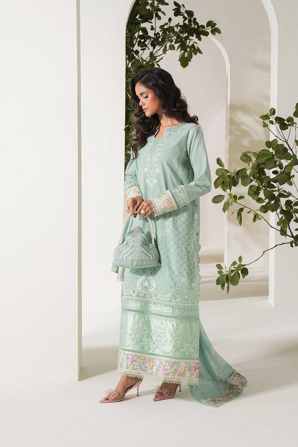 Maryum N Maria | Soiree Lawn | Spring Dew by Maria Faisal - Registered Vendor of : Maryam N Maria - type : Ladies Clothes - 100% original wedding dresses