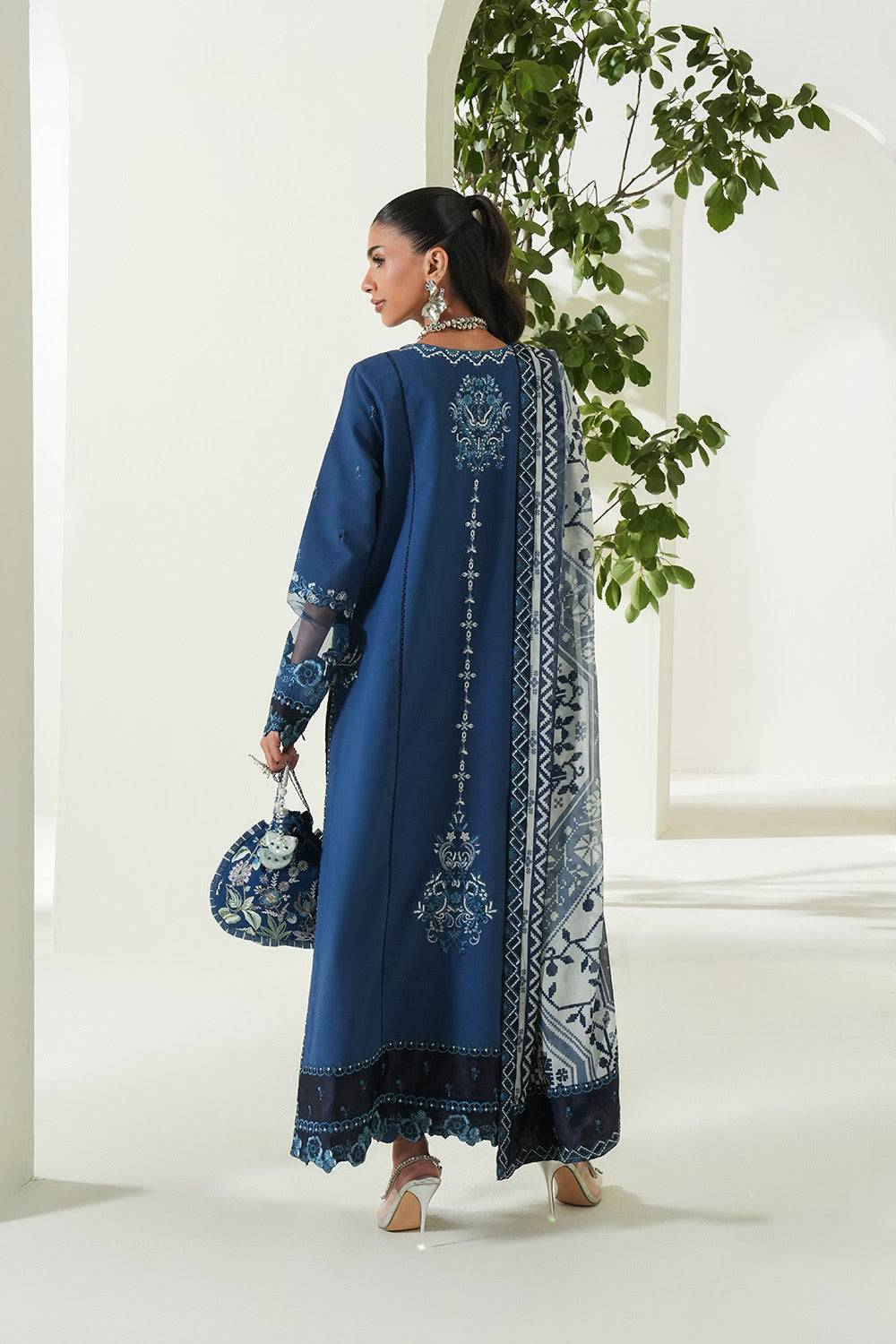 Maryum N Maria | Soiree Lawn | Seawave by Maria Faisal - Registered Vendor of : Maryam N Maria - type : Ladies Clothes - 100% original wedding dresses