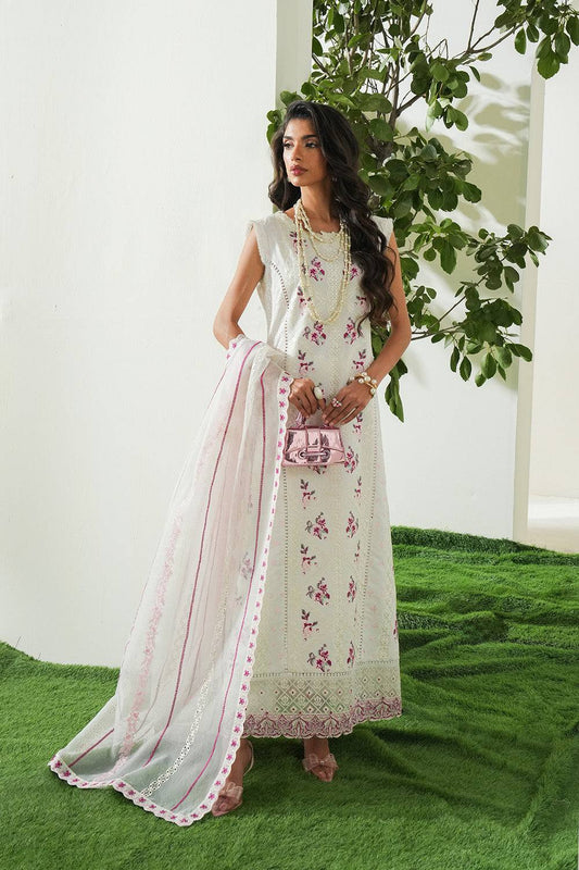 Maryum N Maria | Soiree Lawn | Frosted Meadow by Maria Faisal - Registered Vendor of : Maryam N Maria - type : Ladies Clothes - 100% original wedding dresses