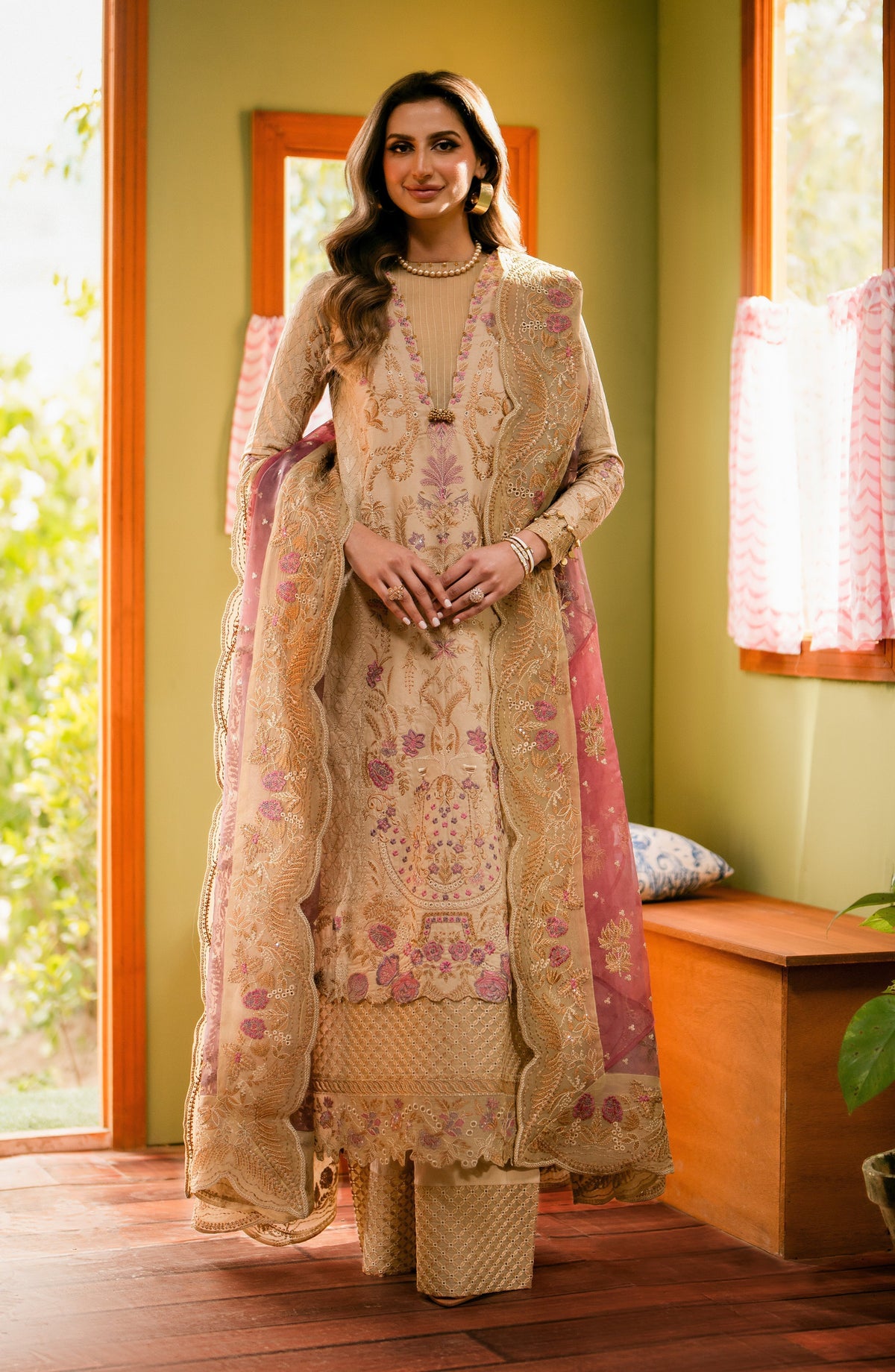 Maryum N Maria | Luxury Lawn 24 | Kissa - Ladies Clothes - Maria Faisal