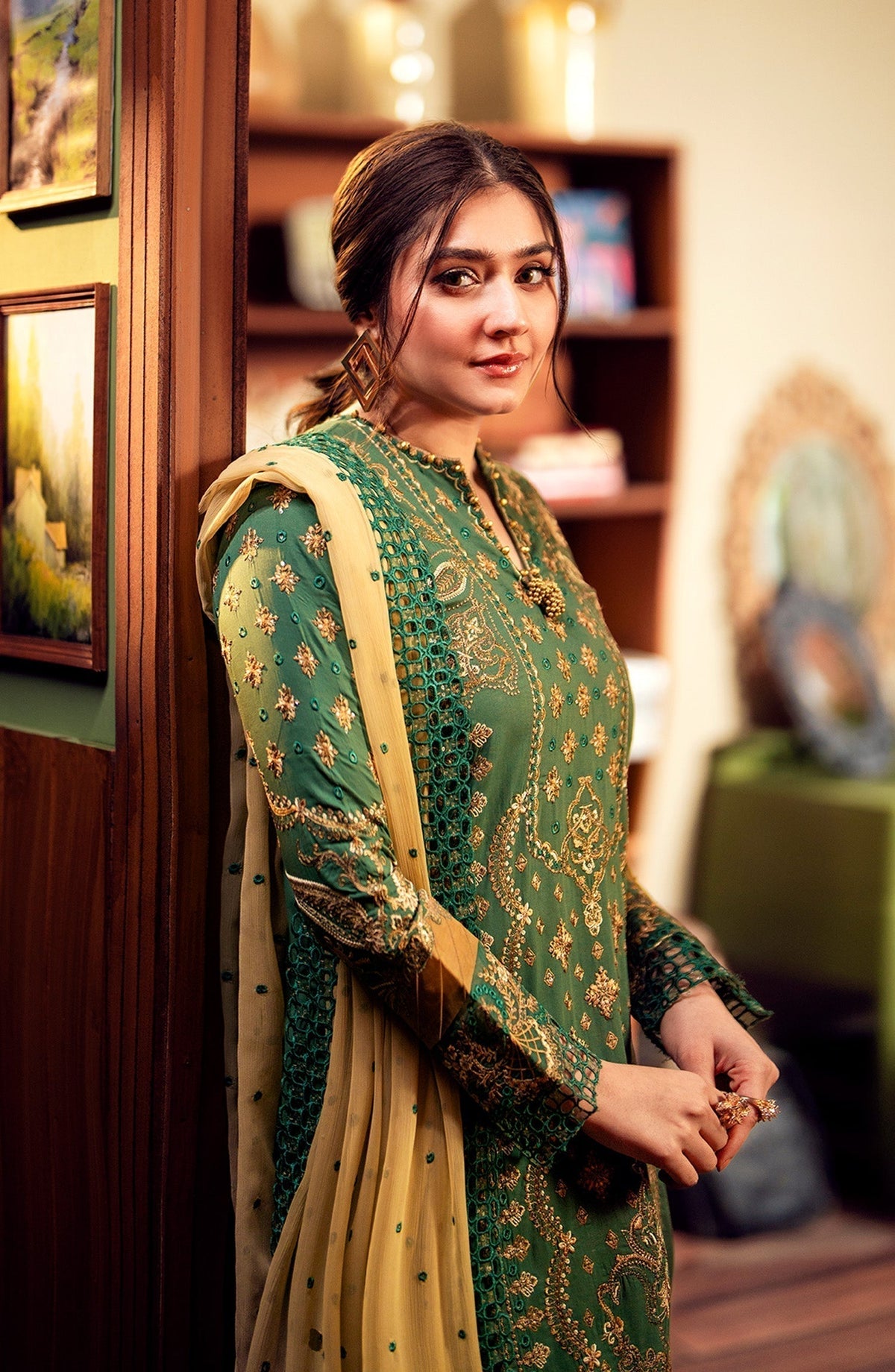 Maryum N Maria | Luxury Lawn 24 | Dure - Ladies Clothes - Maria Faisal