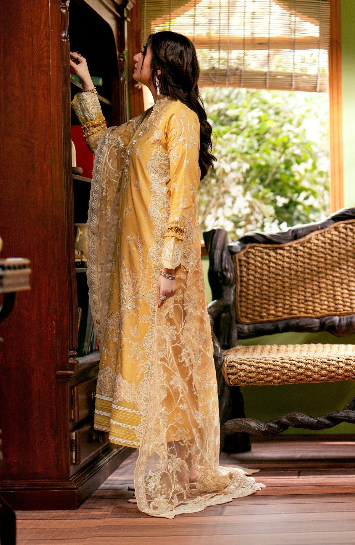 Maryum N Maria | Luxury Lawn 24 | Lamya - Ladies Clothes - Maria Faisal