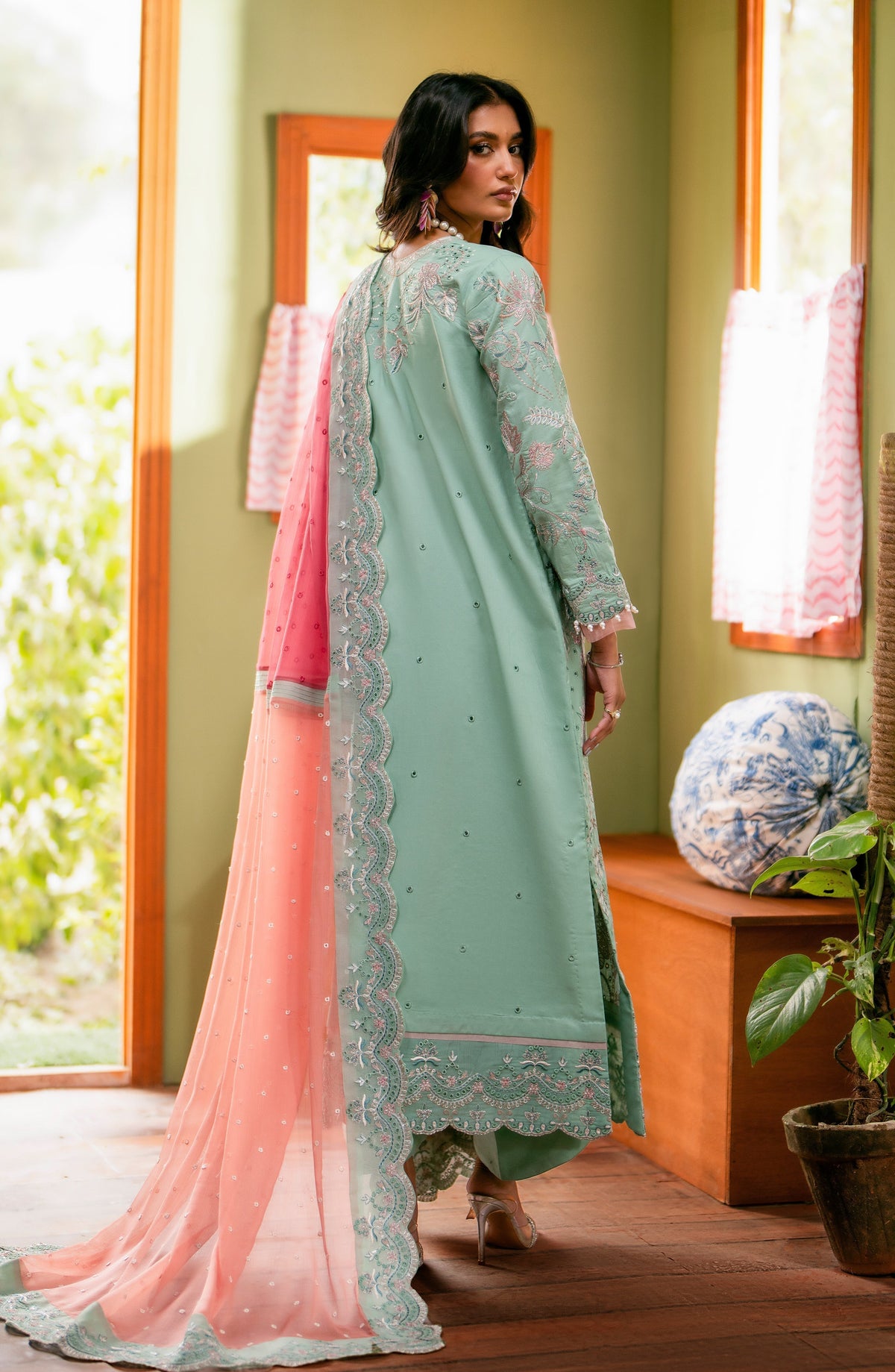Maryum N Maria | Luxury Lawn 24 | Maye - Wedding Dress - Maria Faisal