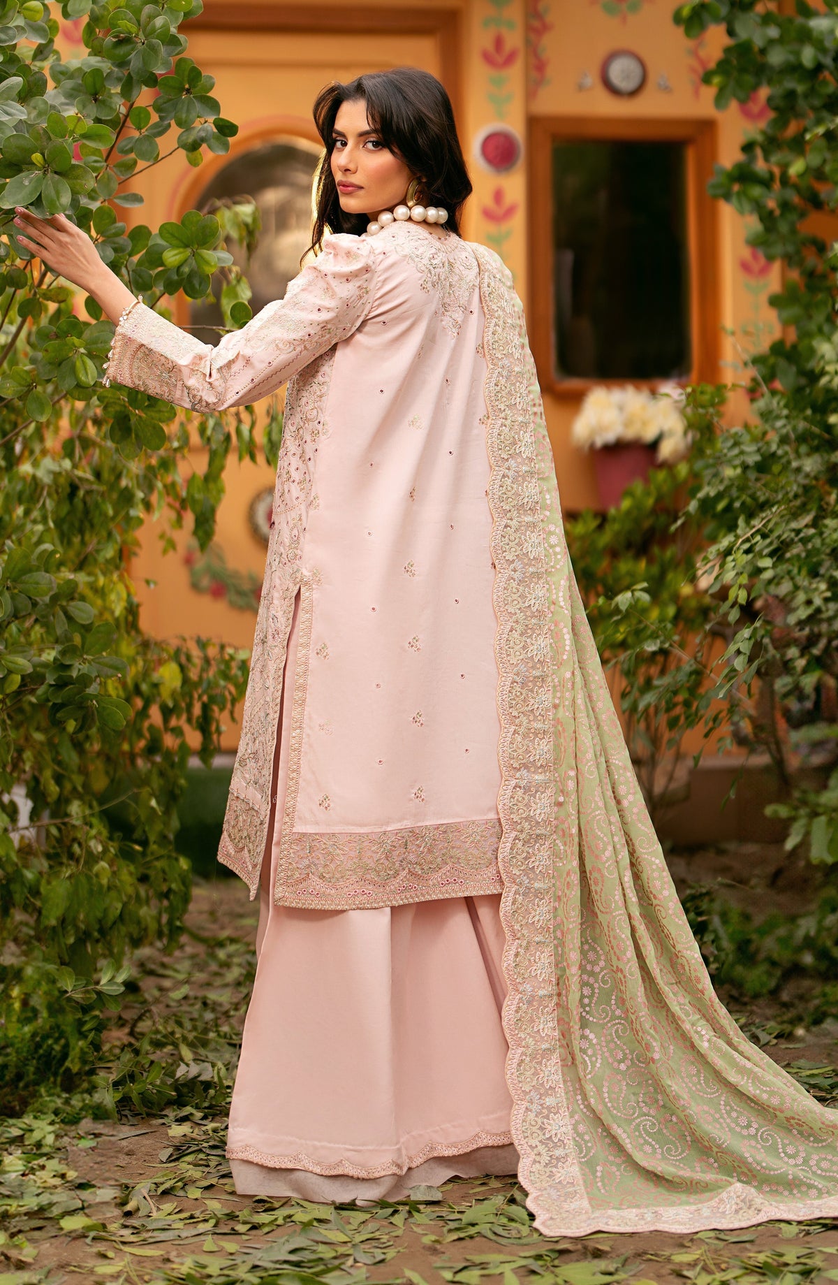 Maryum N Maria | Luxury Lawn 24 | Bennu - Wedding Dress - Maria Faisal