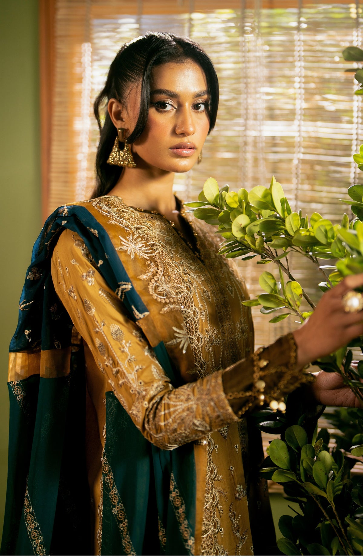 Maryum N Maria | Luxury Lawn 24 | Heba - Wedding Dress - Maria Faisal