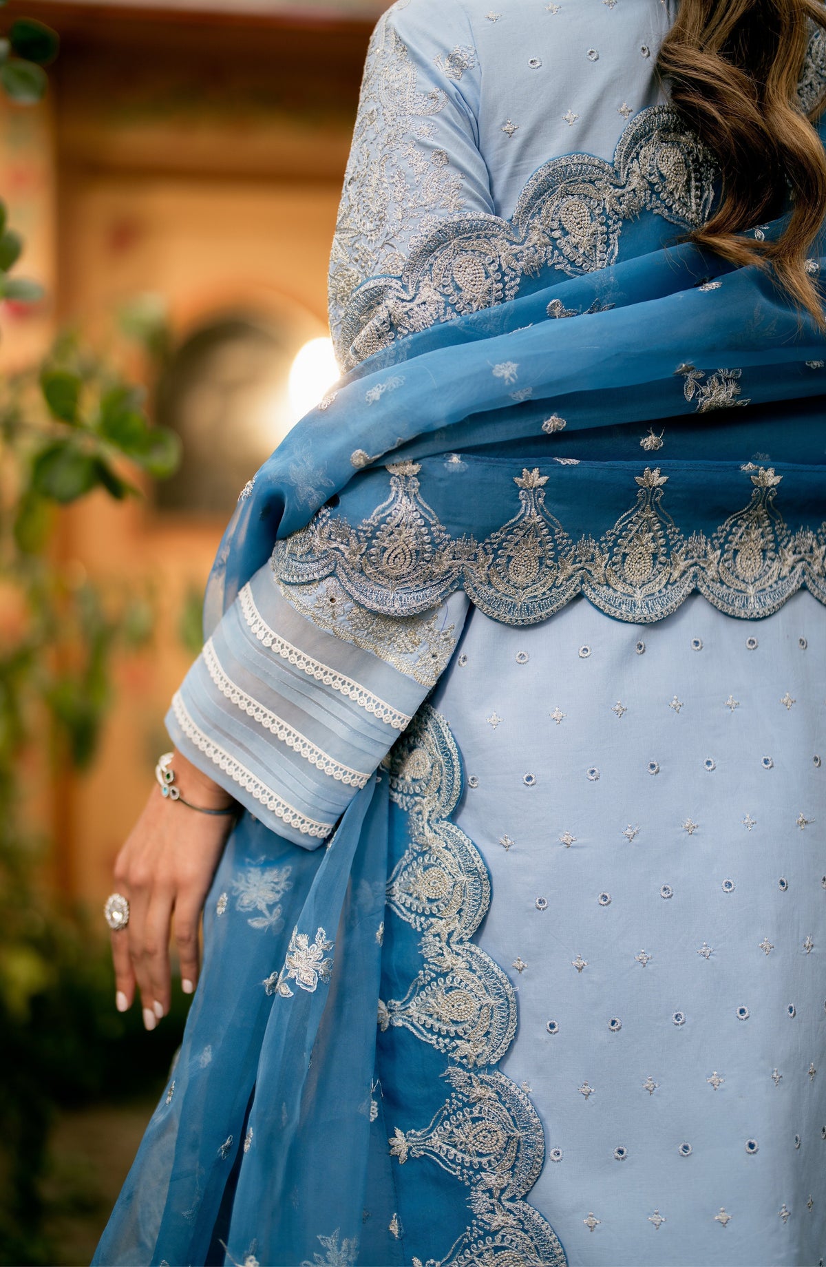 Maryum N Maria | Luxury Lawn 24 | Eshe - Ladies Clothes - Maria Faisal