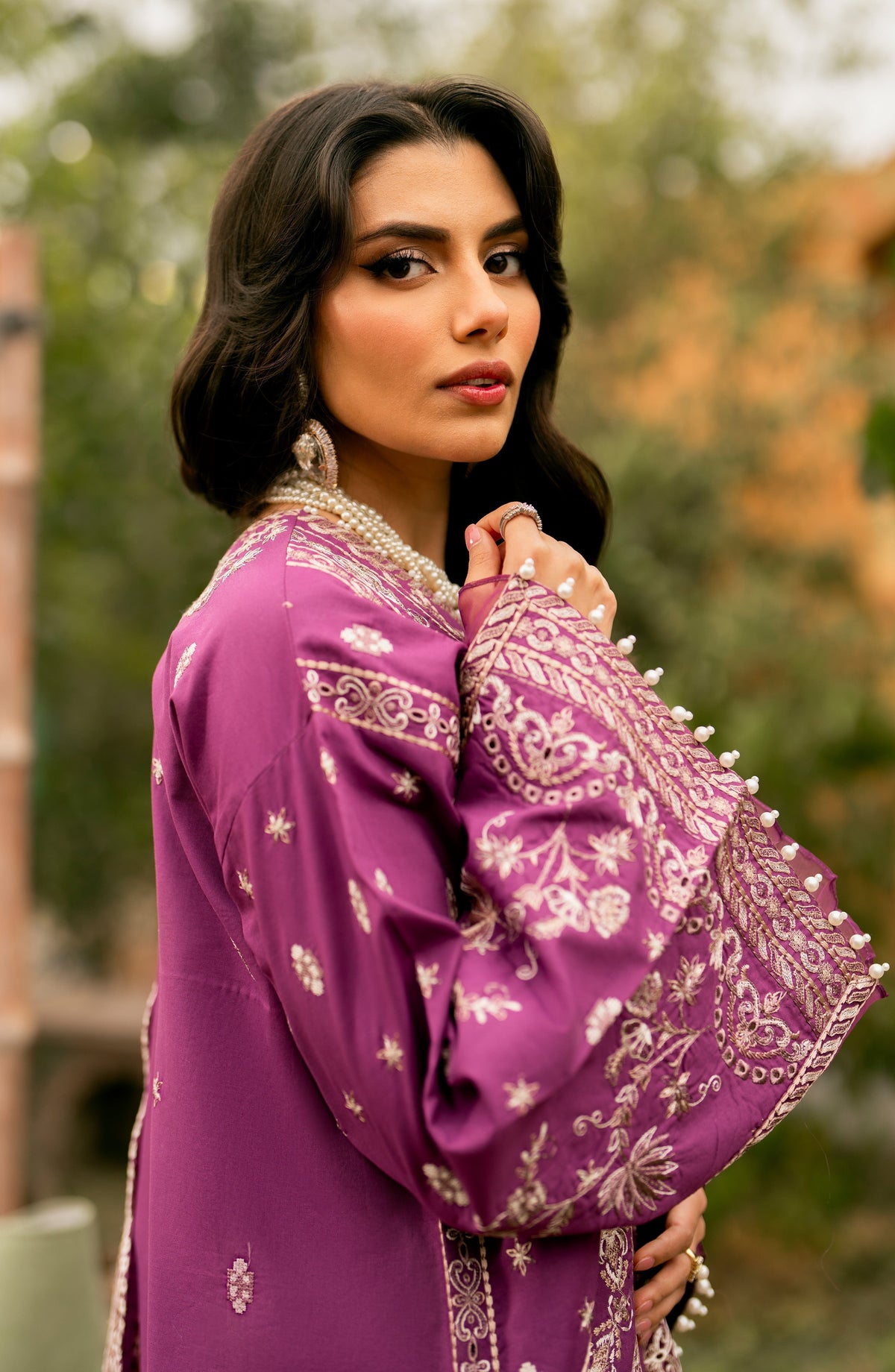 Maryum N Maria | Luxury Lawn 24 | Nane - Wedding Dress - Maria Faisal