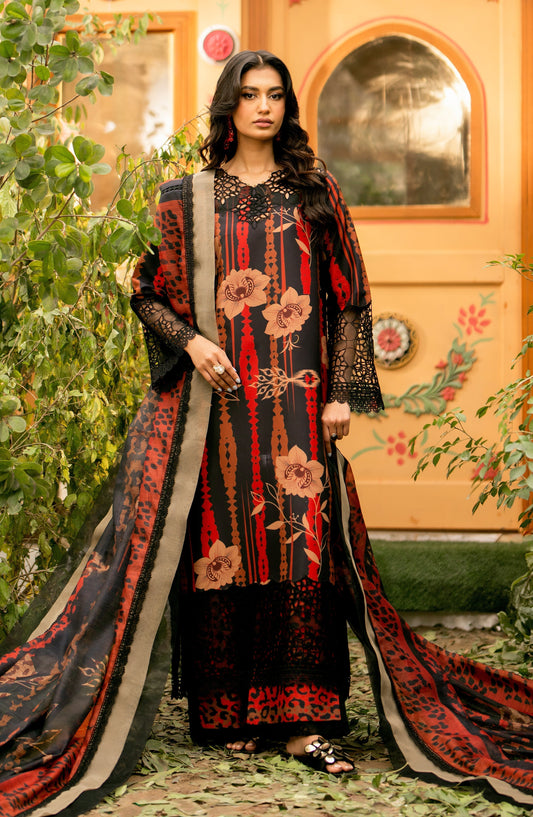 Maryum N Maria | Luxury Lawn 24 | Chione - Ladies Clothes - Maria Faisal
