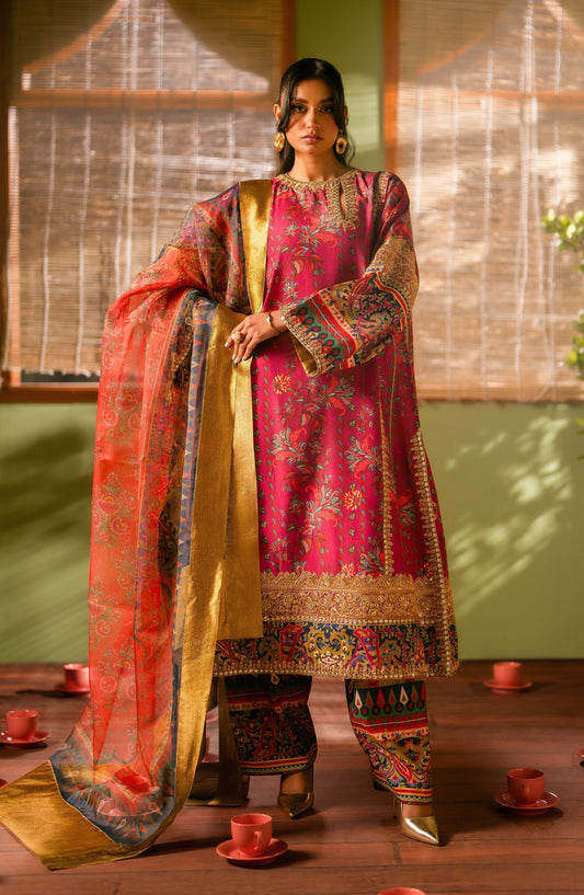 Maryum N Maria | Luxury Lawn 24 | Tefnut - Ladies Clothes - Maria Faisal