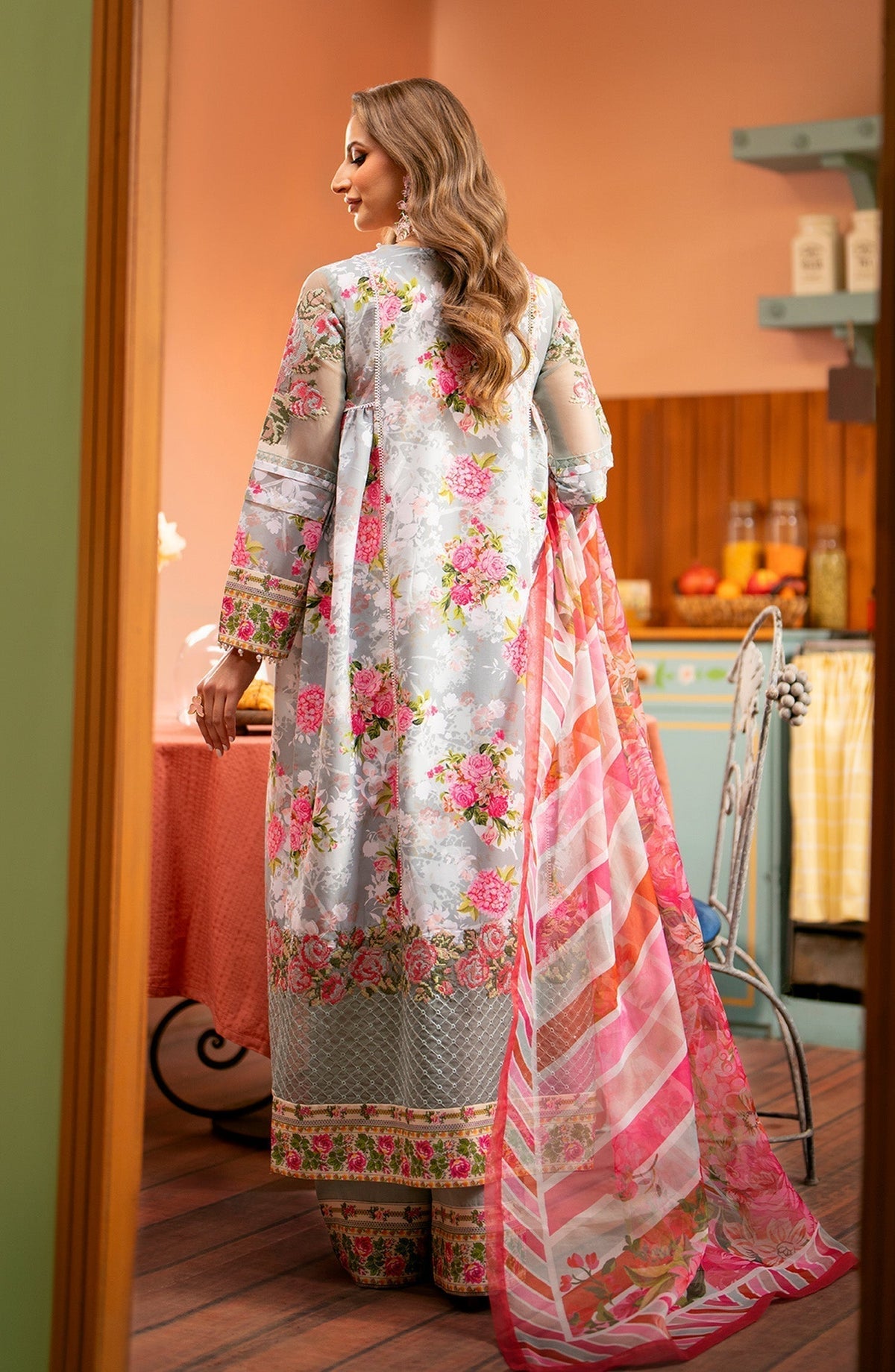 Maryum N Maria | Luxury Lawn 24 | Maya - Ladies Clothes - Maria Faisal