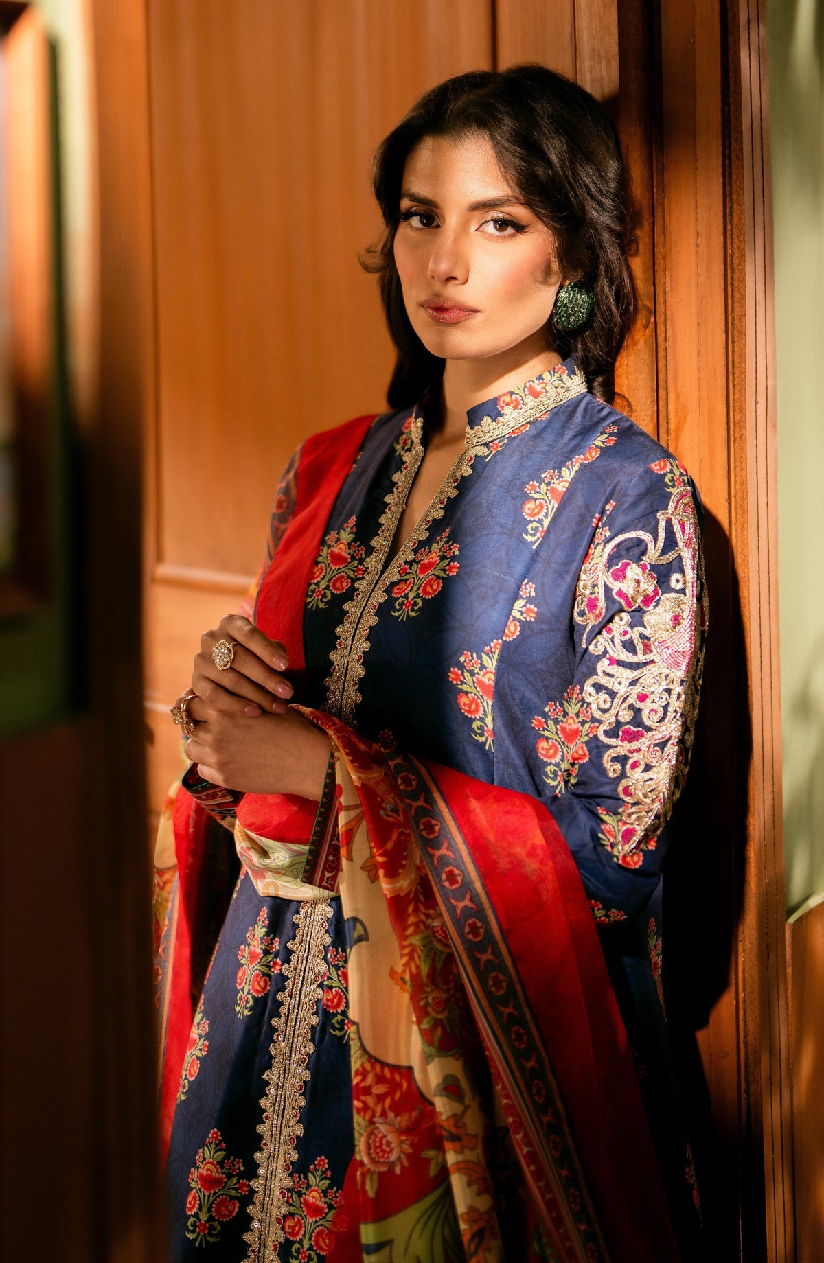 Maryum N Maria | Luxury Lawn 24 | Mariam - Ladies Clothes - Maria Faisal