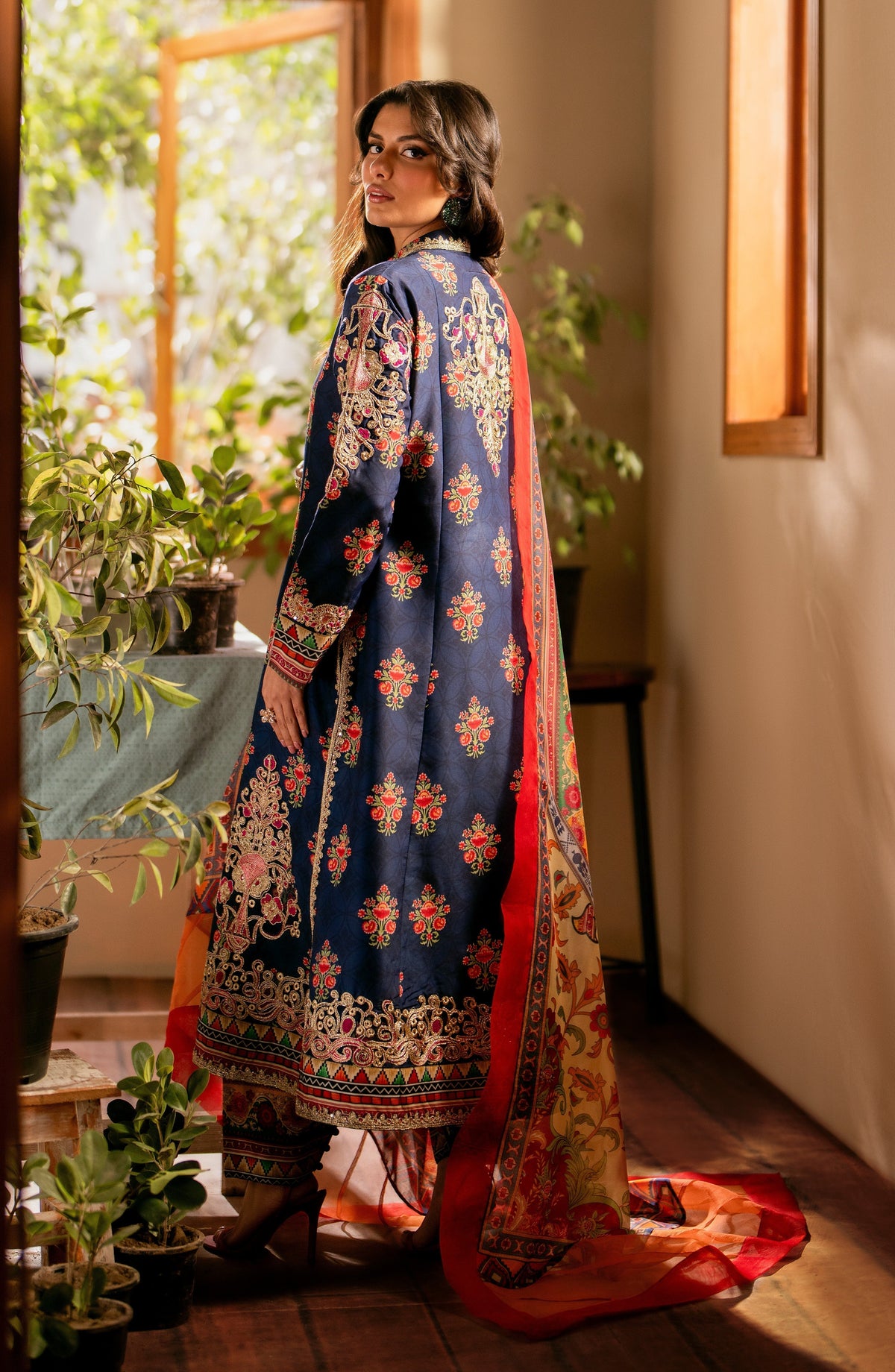 Maryum N Maria | Luxury Lawn 24 | Mariam - Ladies Clothes - Maria Faisal