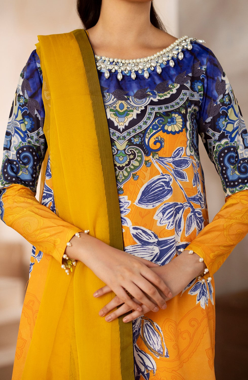 Maryum N Maria | Zeil Winter | RIYA - MS40099 - Ladies Clothes - Maria Faisal