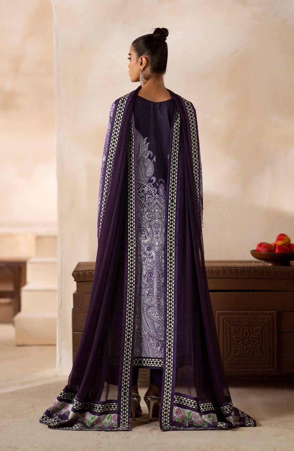 Maryum N Maria | Zeil Winter | ISHIKA - MS40100 - Ladies Clothes - Maria Faisal