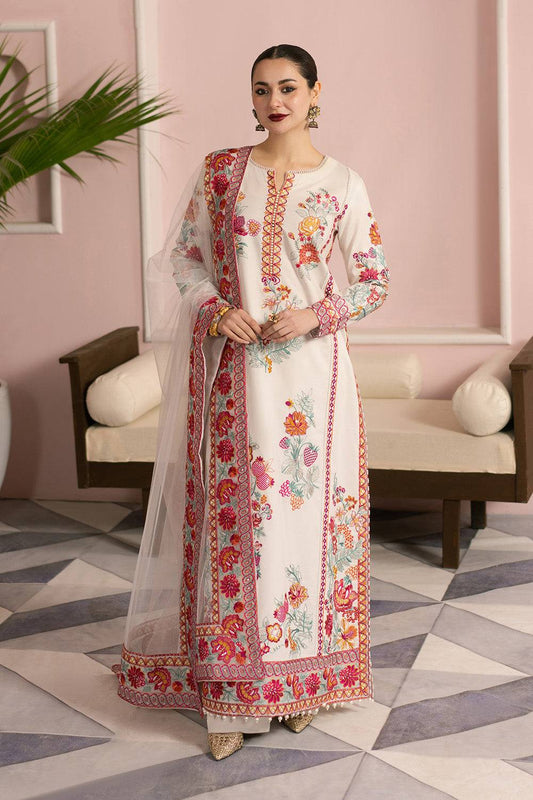Maryum N Maria | Eid Luxury Lawn 25 | AFSAR - MS50159 by Maria Faisal - Registered Vendor of : Maryum N Maria - type : Ladies Clothes - 100% original wedding dresses