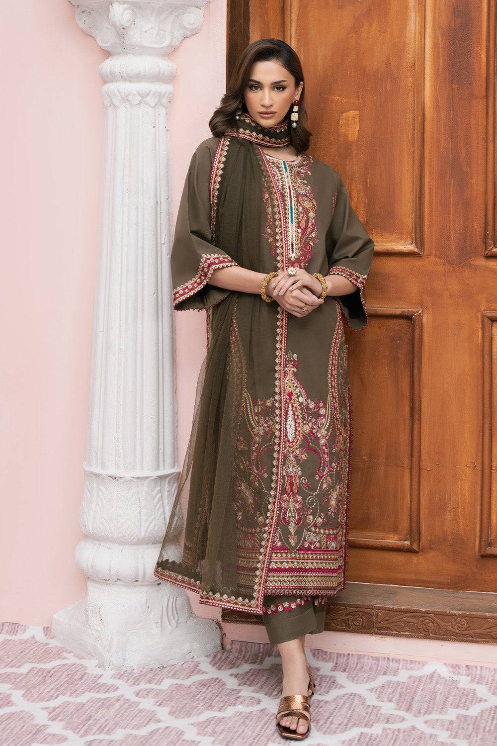 Maryum N Maria | Eid Luxury Lawn 25 | ANAHITA - MS50161 by Maria Faisal - Registered Vendor of : Maryum N Maria - type : Ladies Clothes - 100% original wedding dresses