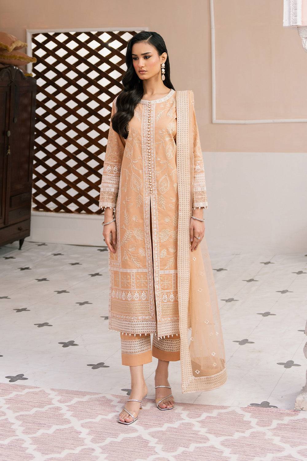 Maryum N Maria | Eid Luxury Lawn 25 | AFSHAN - MS50165 by Maria Faisal - Registered Vendor of : Maryum N Maria - type : Ladies Clothes - 100% original wedding dresses