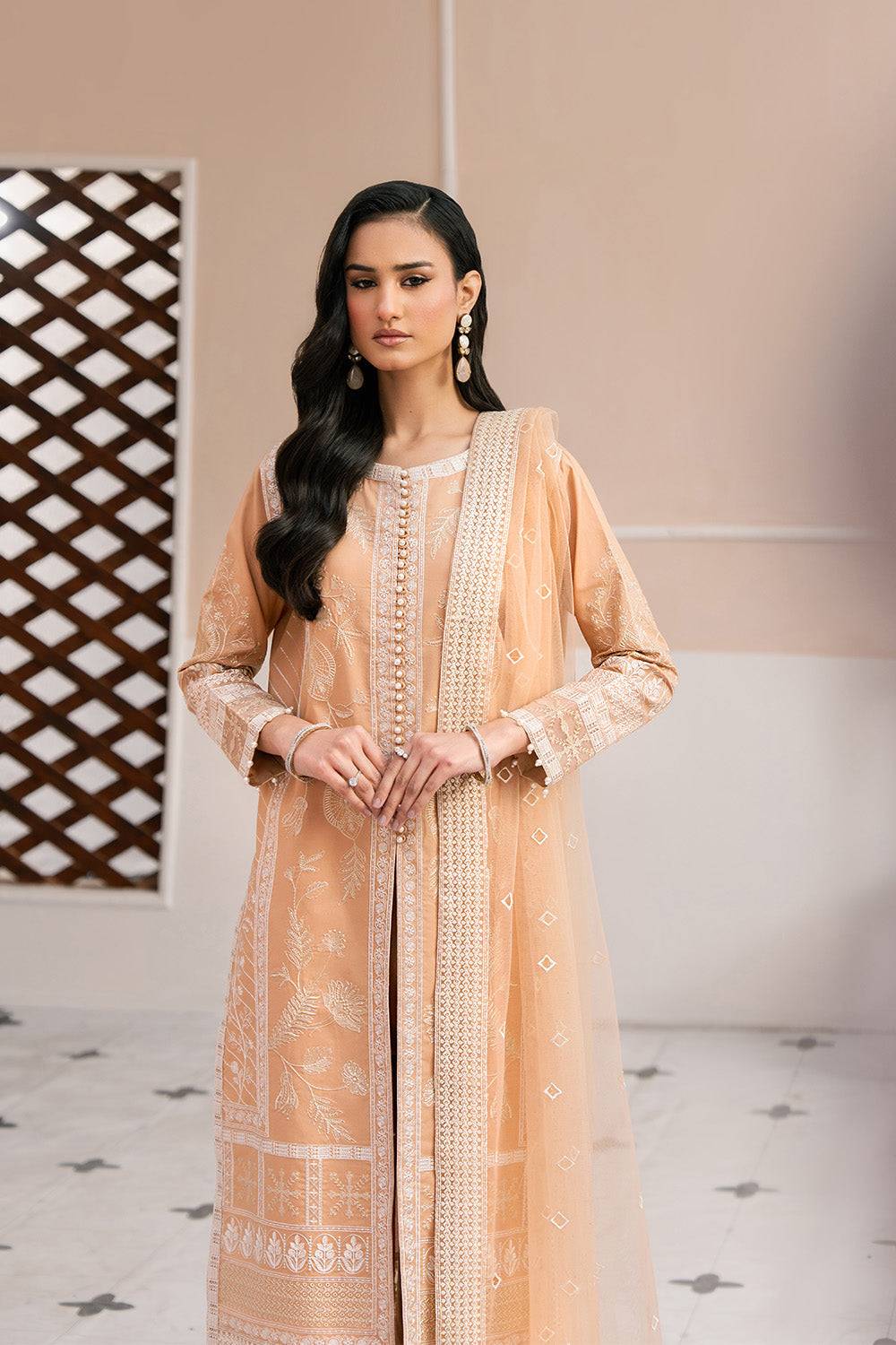 Maryum N Maria | Eid Luxury Lawn 25 | AFSHAN - MS50165 by Maria Faisal - Registered Vendor of : Maryum N Maria - type : Ladies Clothes - 100% original wedding dresses