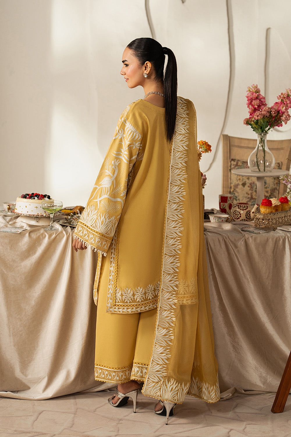 Maryum N Maria | The Eid Affair | AVEEN - MSS6380 - Luxury Dress - available at Maria Faisal in UK and USA.