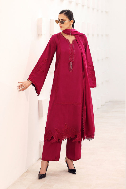 Maria B | Eid Collection 2026 | Mst-Ef26-15-Hot Pink - Luxury Dress - available at Maria Faisal in UK and USA.