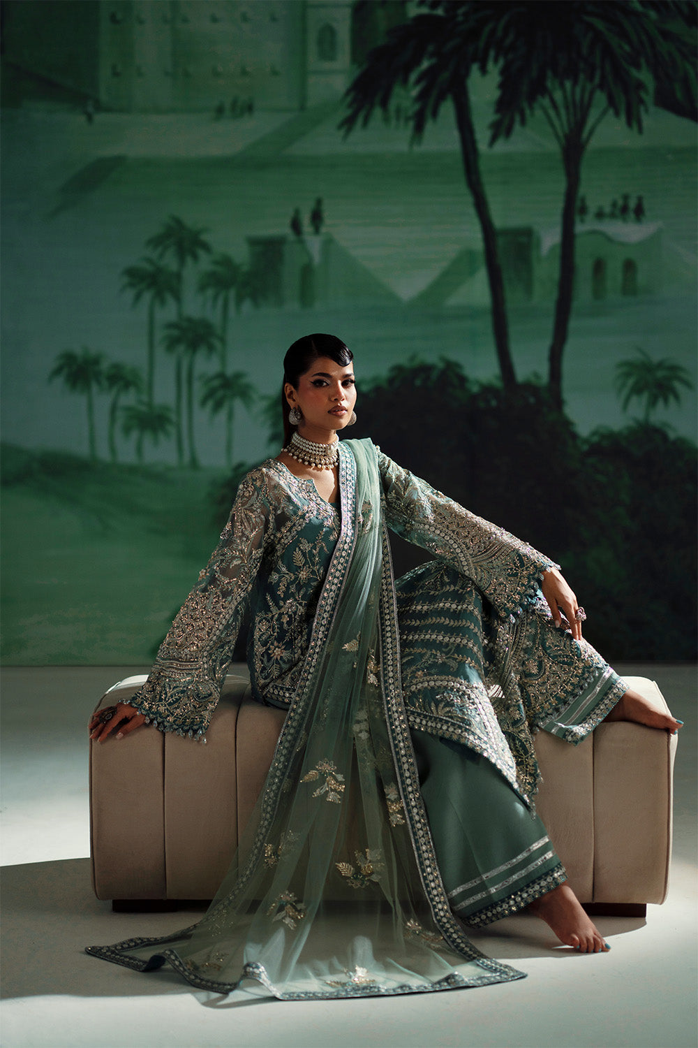 Maryum N Maria | Mushal Formals | GENEVIEVE - MSU5545 - Ladies Clothes - Maria Faisal