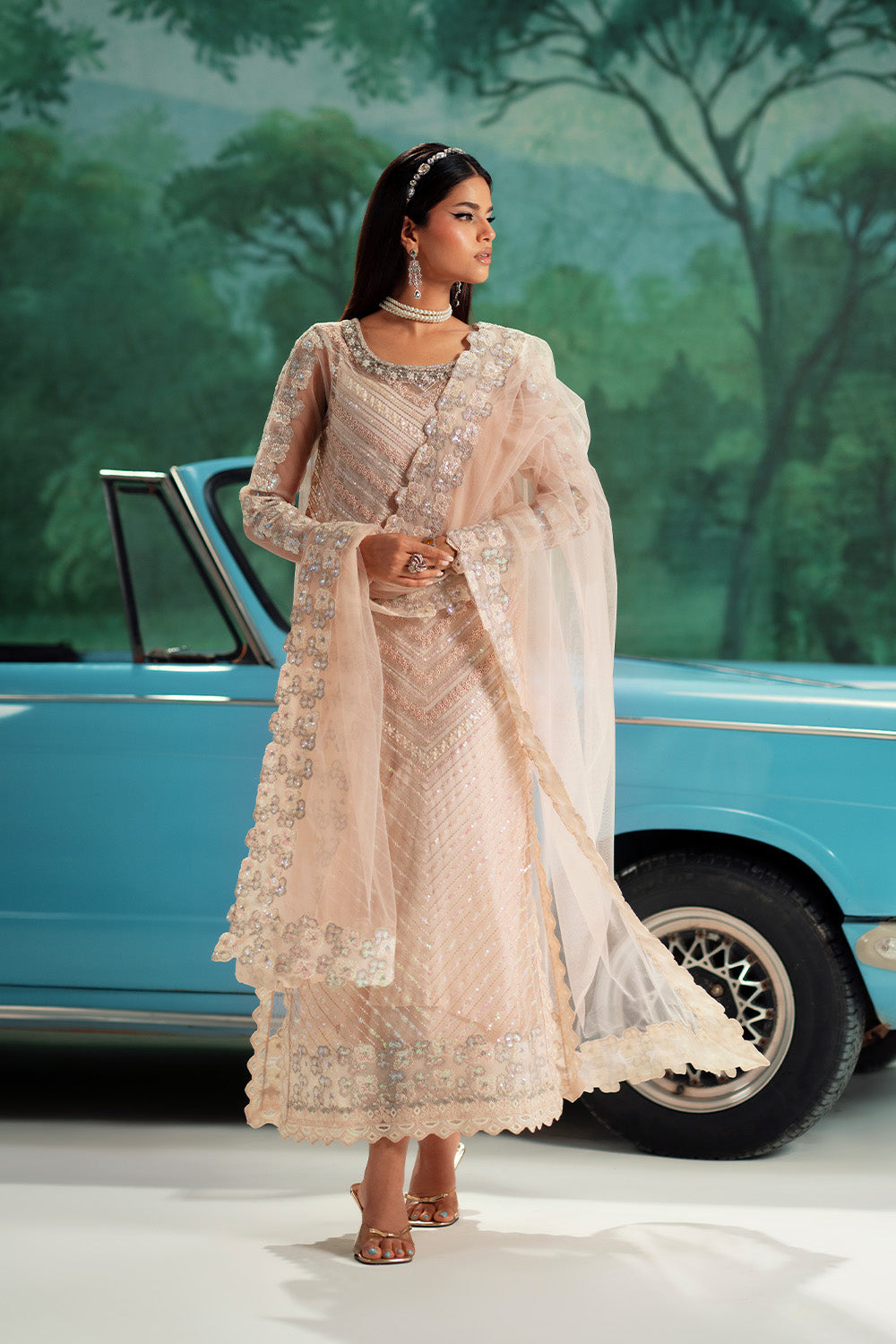 Maryum N Maria | Mushal Formals | CHARLENE - MSU5551 - Ladies Clothes - Maria Faisal
