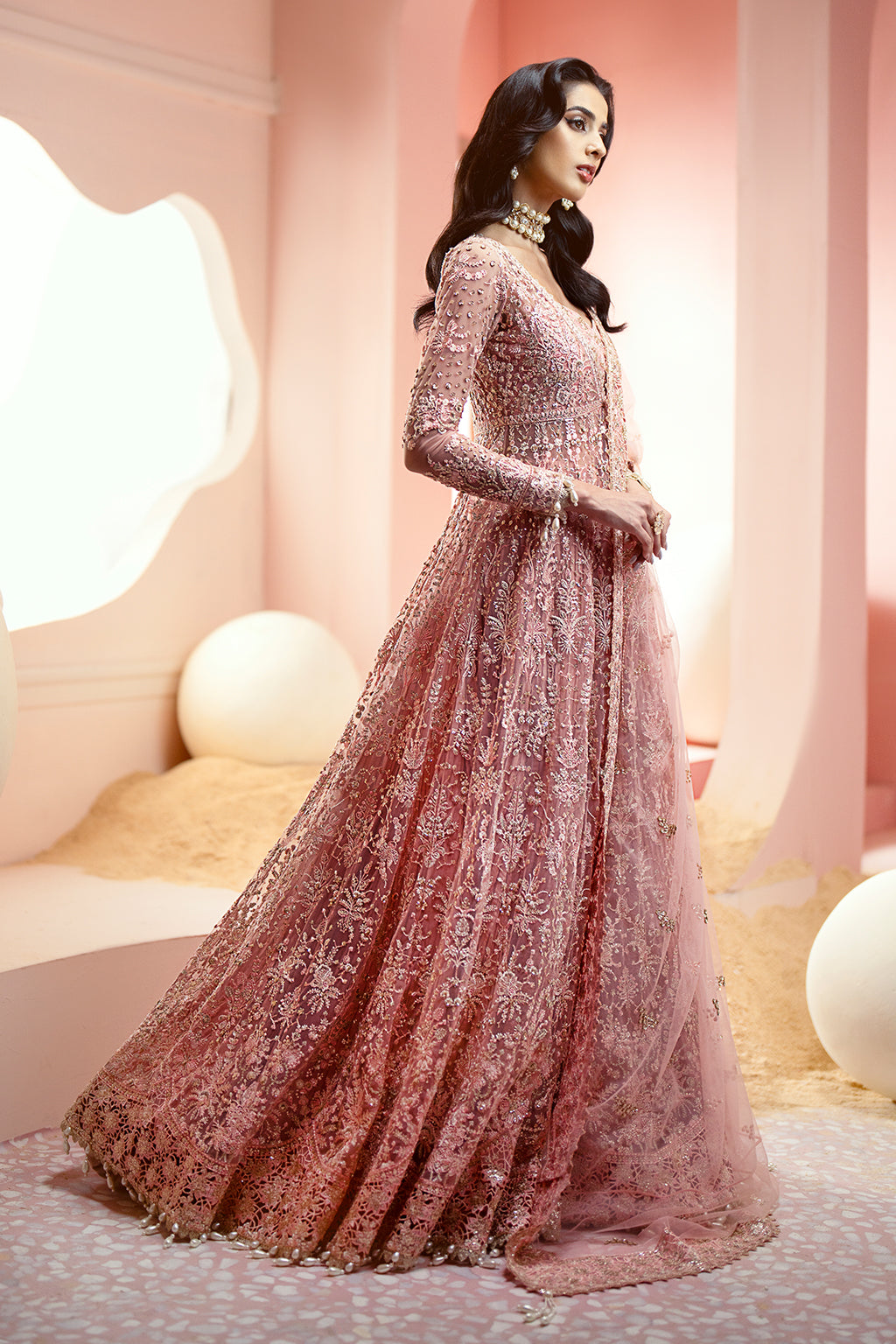 Ayzel | Luminara Wedding Formals | Earl - Pakistani Dress - Maria Faisal