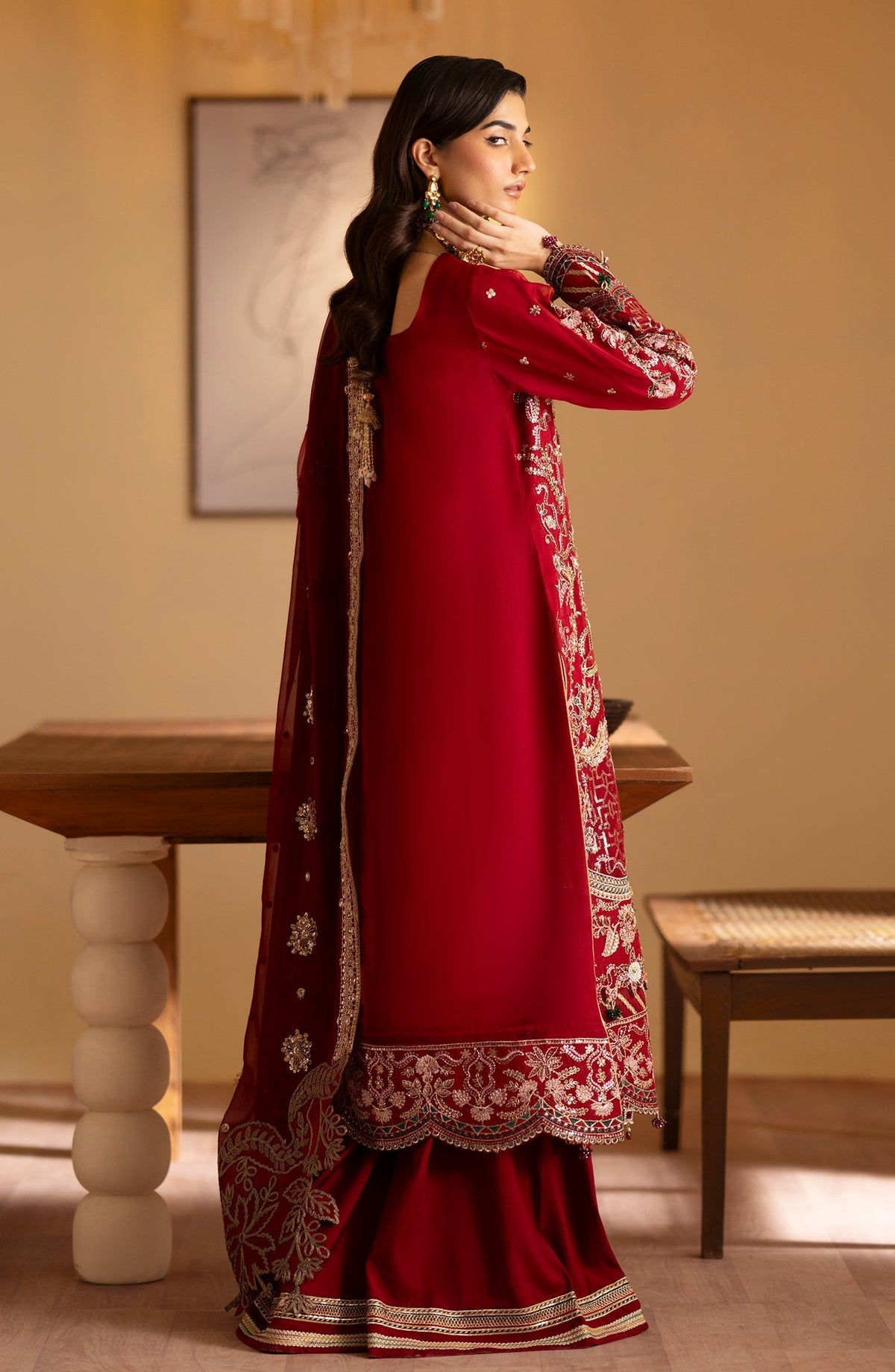 Emaan Adeel | Romansiyyah Luxury Formals 24 | Nashwa - Wedding Dress - Maria Faisal