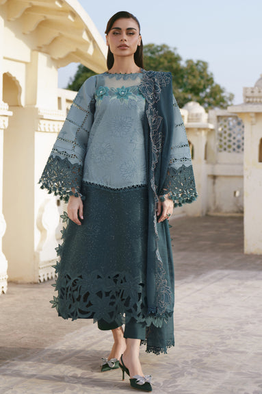 Parishay | Shangrila Lawn 26 | SLA-07 - Luxury Dress - available at Maria Faisal in UK and USA.