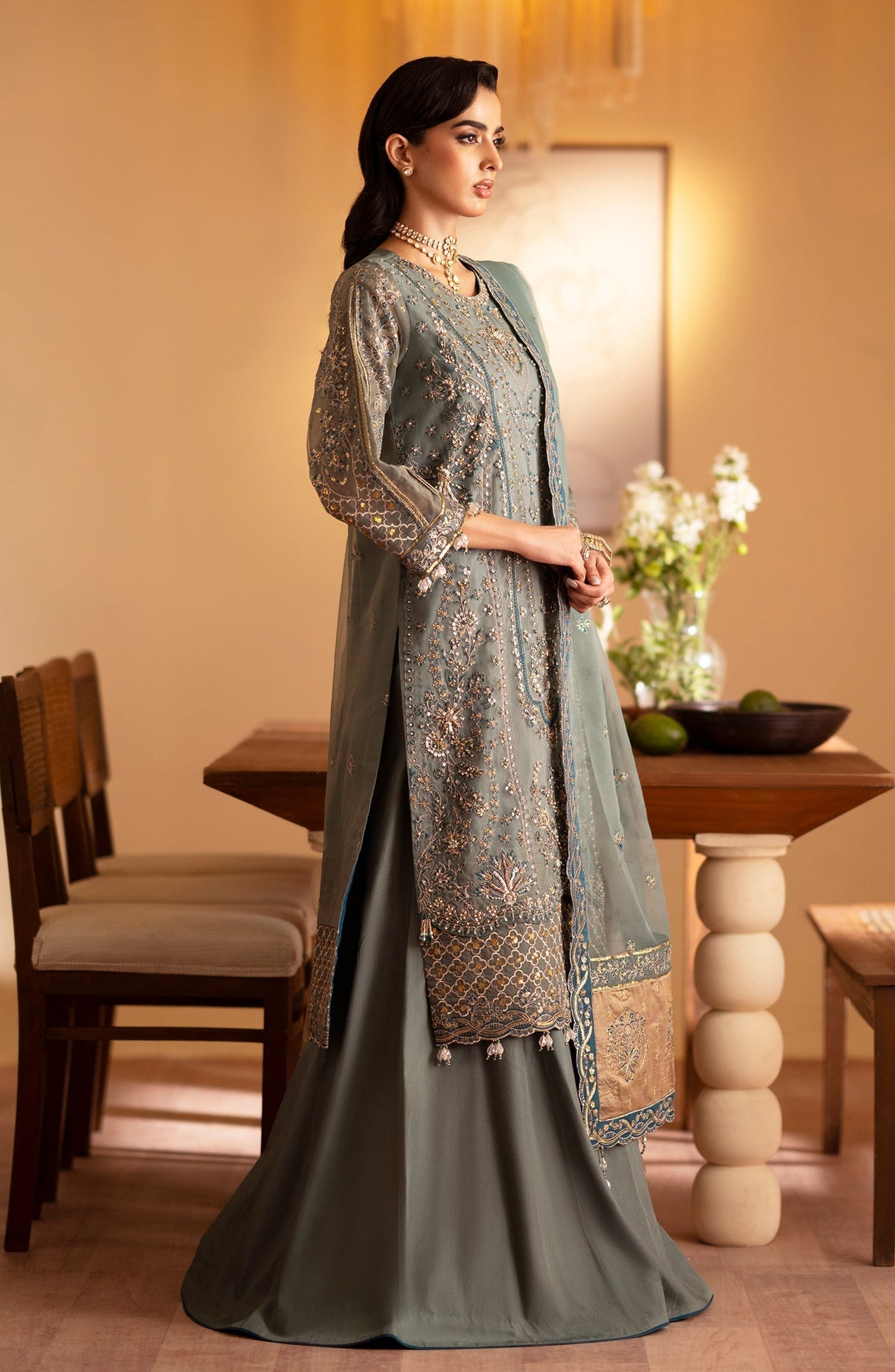 Emaan Adeel | Romansiyyah Luxury Formals 24 | Roheen - Wedding Dress - Maria Faisal