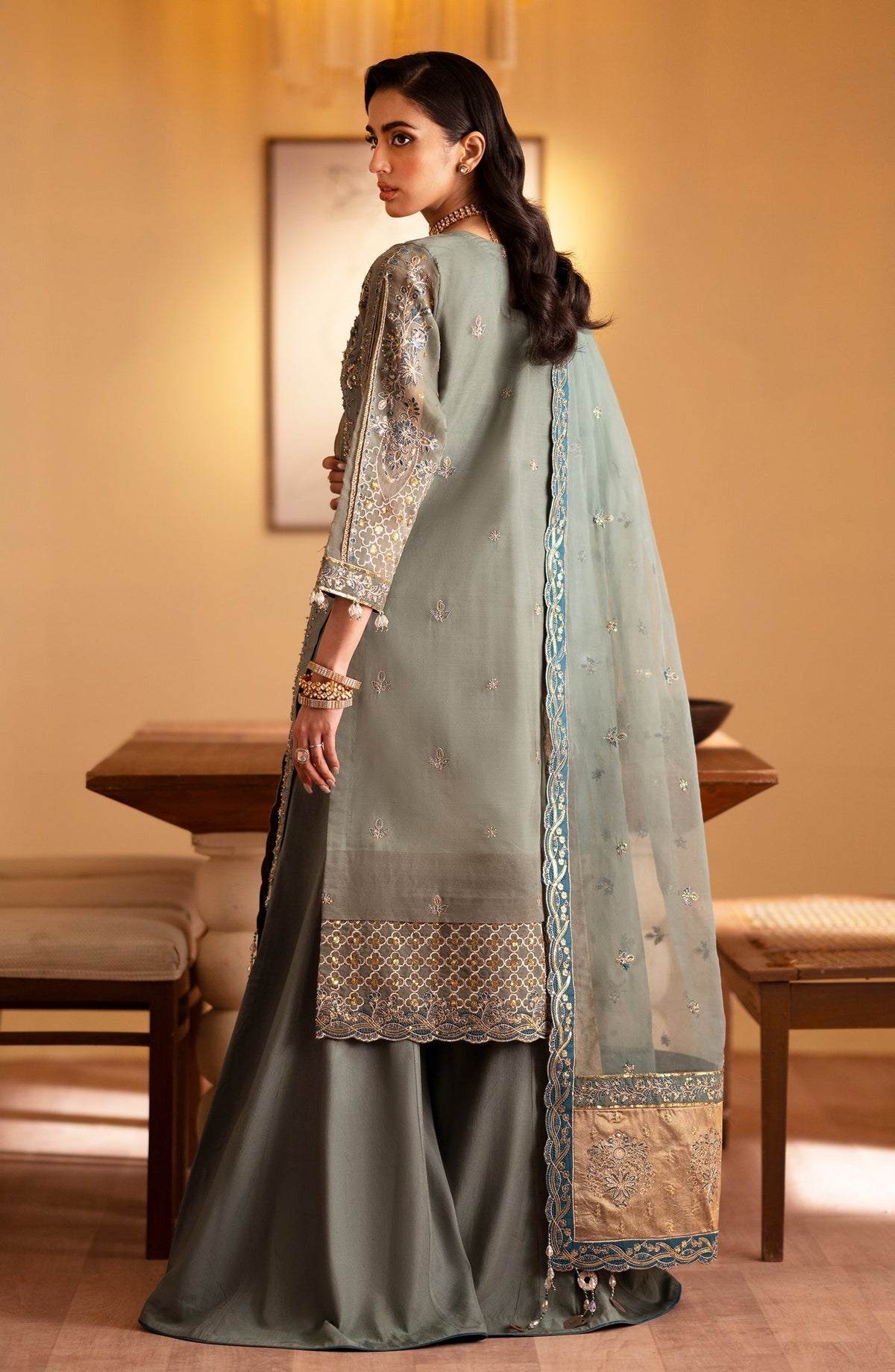Emaan Adeel | Romansiyyah Luxury Formals 24 | Roheen - Wedding Dress - Maria Faisal