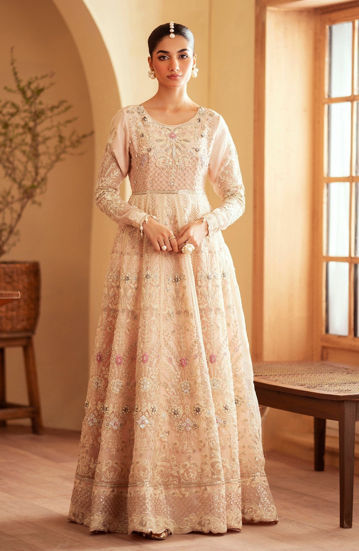 Emaan Adeel | Romansiyyah Luxury Formals 24 | Faatin - Wedding Dress - Maria Faisal