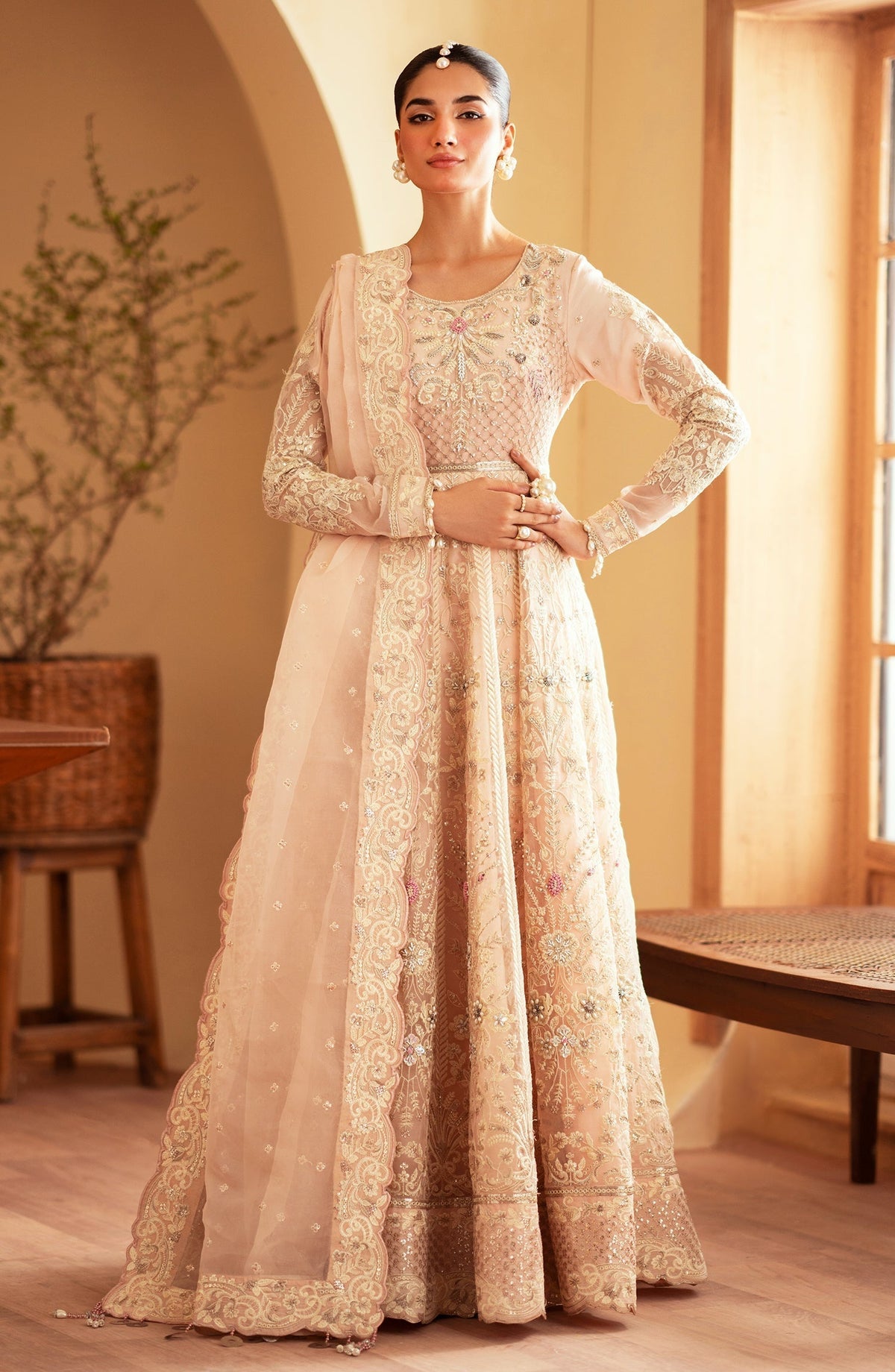 Emaan Adeel | Romansiyyah Luxury Formals 24 | Faatin - Wedding Dress - Maria Faisal