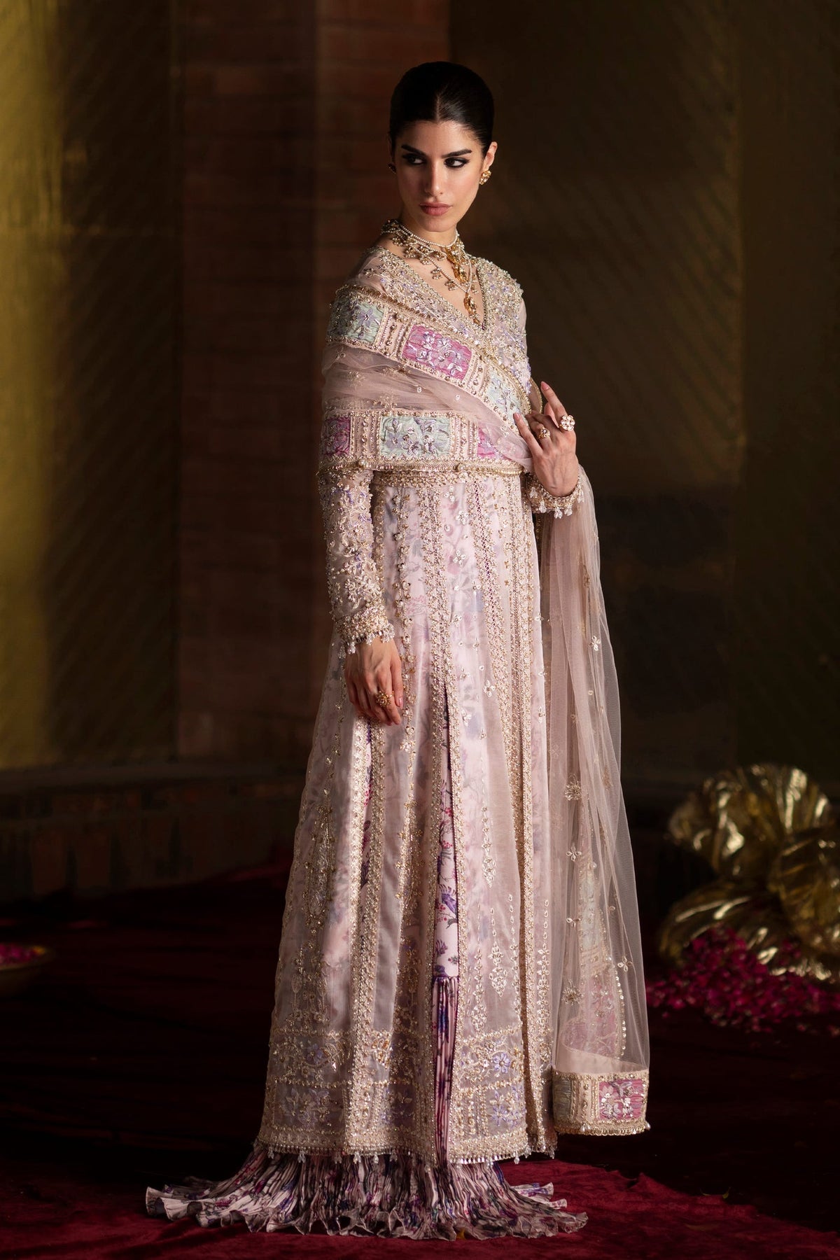 Saad Bin Shahzad | Laavni Formals | AYSEL - Formal Dress - available at Maria Faisal in UK and USA.