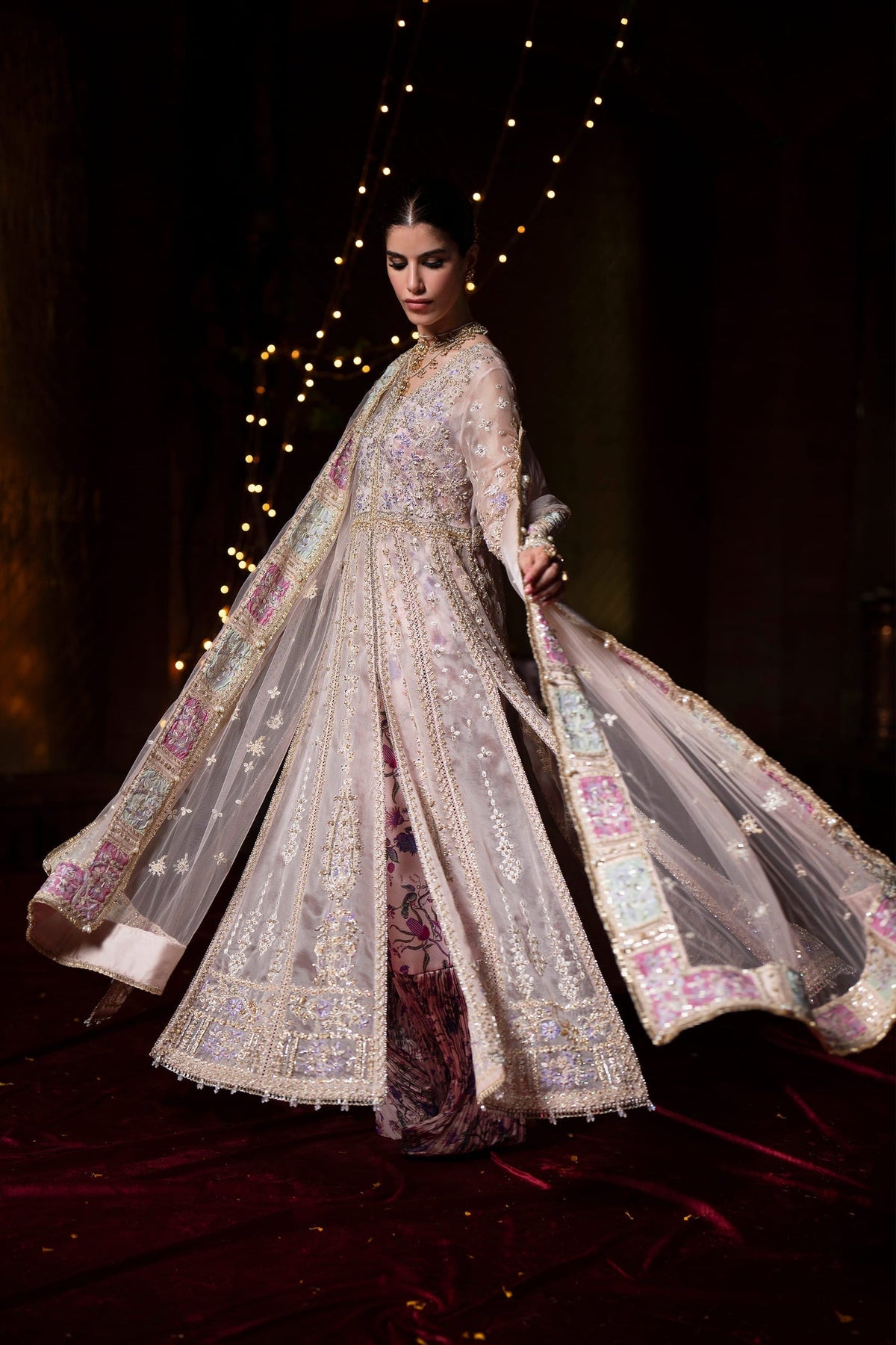 Saad Bin Shahzad | Laavni Formals | AYSEL - Formal Dress - available at Maria Faisal in UK and USA.