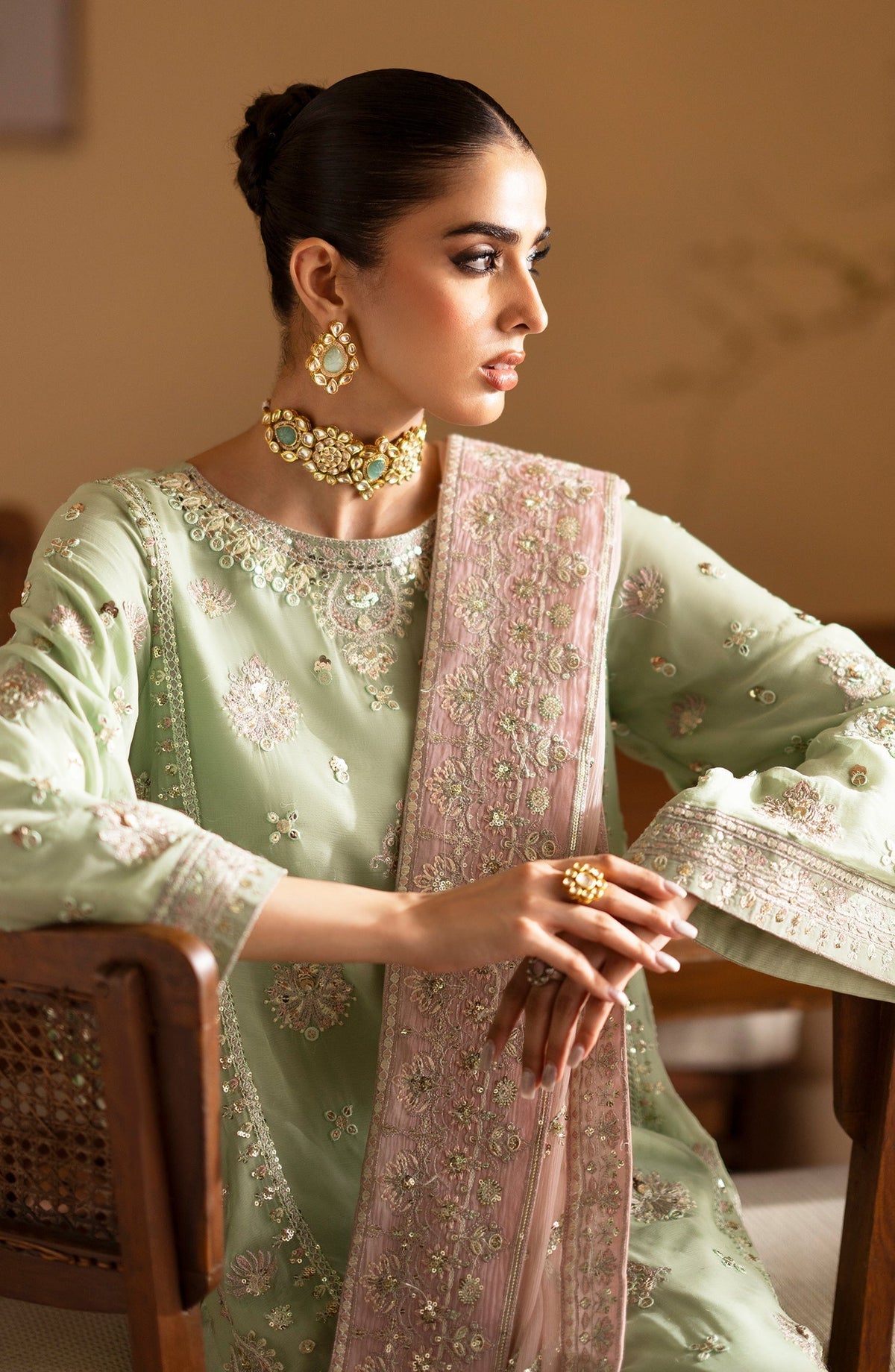 Emaan Adeel | Romansiyyah Luxury Formals 24 | Najmeh - Wedding Dress - Maria Faisal