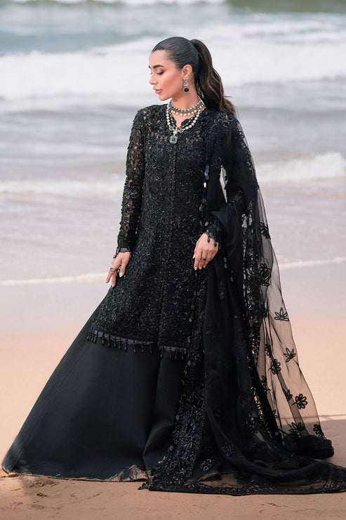 Emaan Adeel | Kamari Reveuse Wedding Formals | CASSANDRA - Designer Dress with Intricate embroidery and embellishments. Shop elegent wedding dress at Maria Faisal.