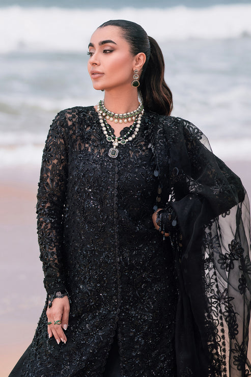 Emaan Adeel | Kamari Reveuse Wedding Formals | CASSANDRA - Designer Dress with Intricate embroidery and embellishments. Shop elegent wedding dress at Maria Faisal.