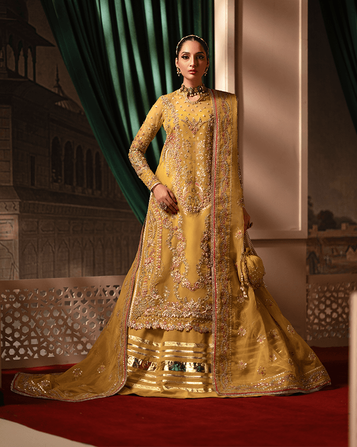 Zevk | Mughal Raniya | Bano Rani by Maria Faisal - Registered Vendor of : Zevk - type : Ladies Clothes - 100% original wedding dresses