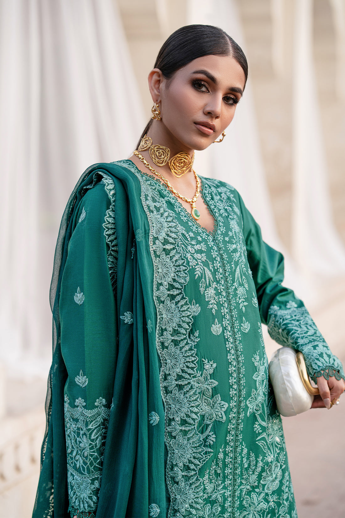 Zarposh | Celia Luxe | Odessa - Ladies Clothes - Maria Faisal