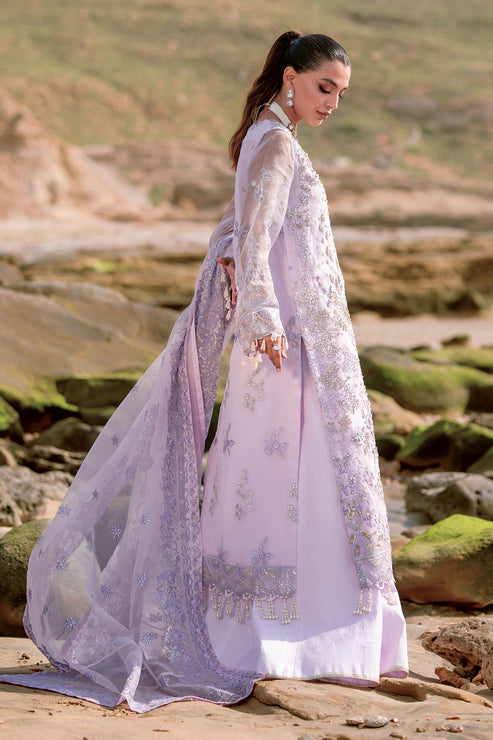 Emaan Adeel | Kamari Reveuse Wedding Formals | SELINA - Designer Dress with Intricate embroidery and embellishments. Shop elegent wedding dress at Maria Faisal.