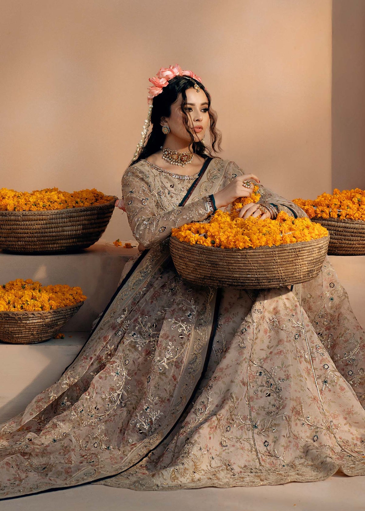 Fozia Khalid | Chamakh Dhamakh Wedding Festivity | Rasam by Maria Faisal - Registered Vendor of : Fozia Khalid - type : Ladies Clothes - 100% original wedding dresses