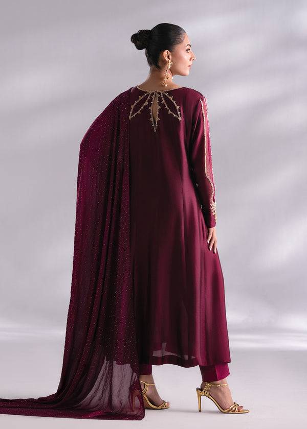 Mehak Yaqoob | Enchante The Luxe Edit | Garnet by Maria Faisal - Registered Vendor of : Mehak Yaqoob - type : Ladies Clothes - 100% original wedding dresses
