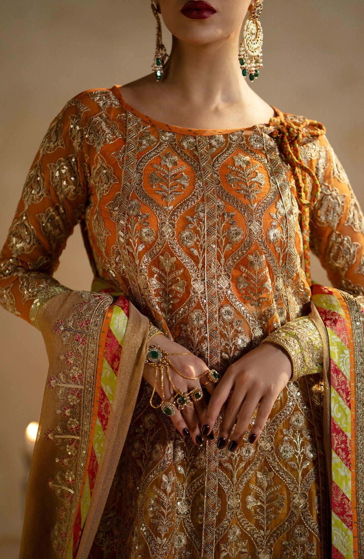 Maryum N Maria | Zamani Beghum Formals 23 | Citrine-(MW23-515)