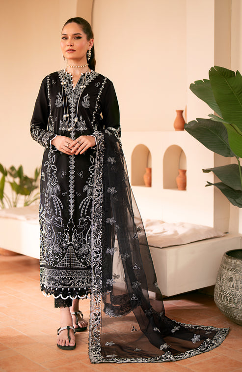 Emaan Adeel | Navaeh Luxury Pret | MIRA - Designer Dress with Intricate embroidery and embellishments. Shop elegent wedding dress at Maria Faisal.