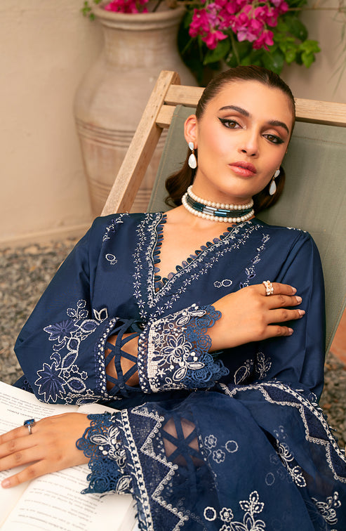Emaan Adeel | Navaeh Luxury Pret | LYRA - Designer Dress with Intricate embroidery and embellishments. Shop elegent wedding dress at Maria Faisal.