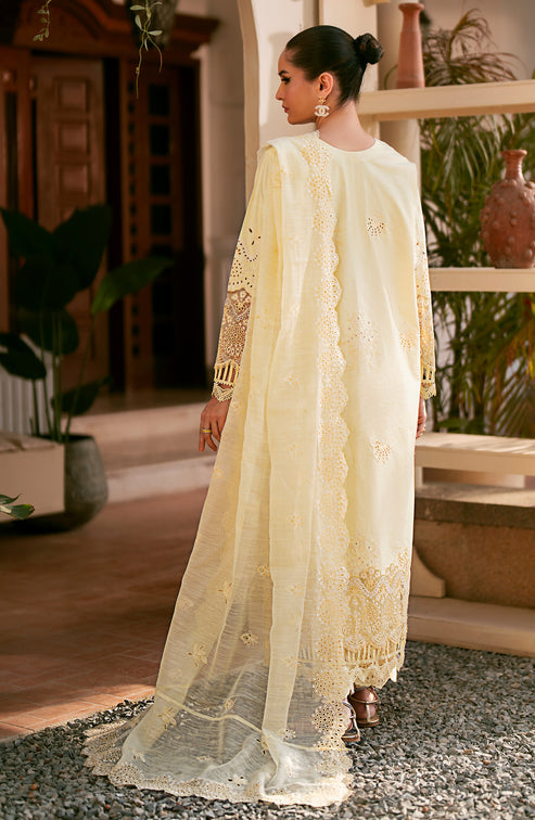 Emaan Adeel | Navaeh Luxury Pret | ADARA - Designer Dress with Intricate embroidery and embellishments. Shop elegent wedding dress at Maria Faisal.